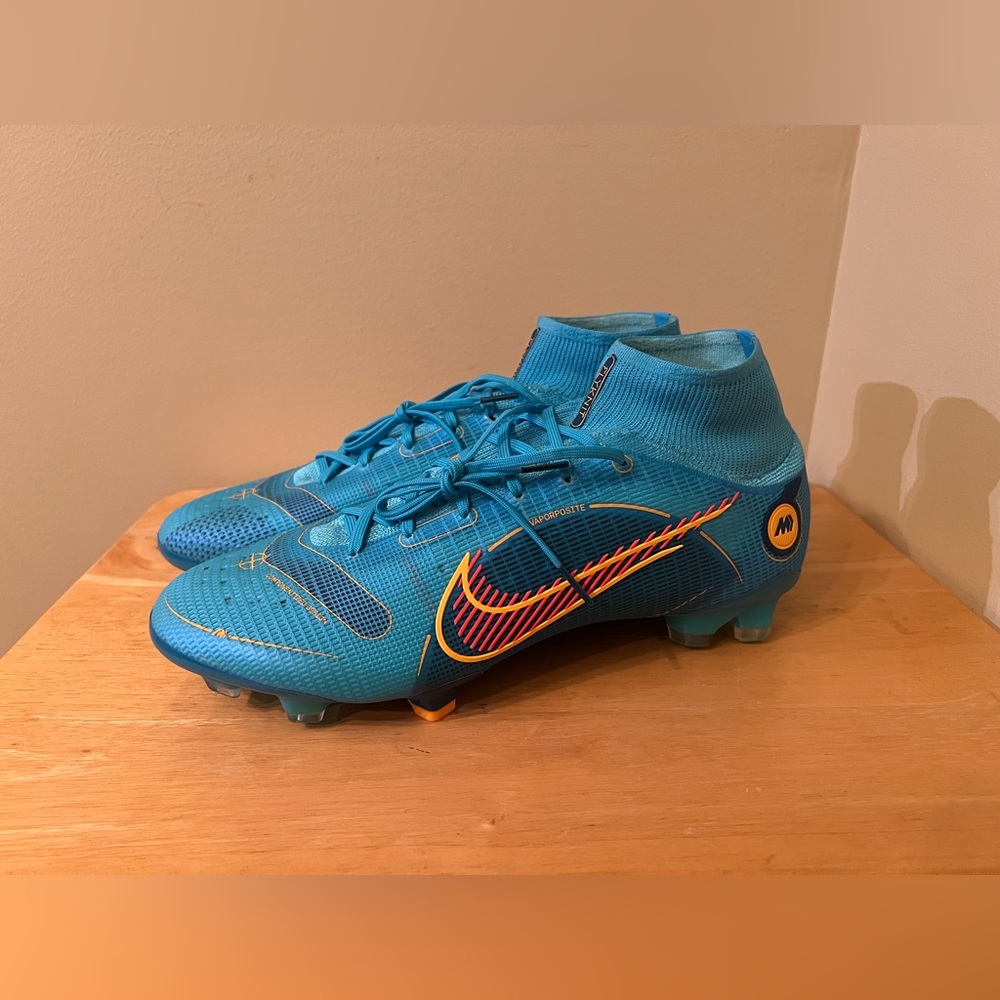 Nike Mercurial Superfly 8 Elite FG Soccer Cleats US 12 Blueprint Pack DJ2839-485